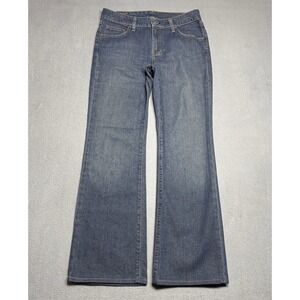 Polo Ralph Lauren Womens 6 (30x31) Stretch Kelly Midrise Bootcut Indigo Denim